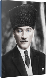 Trablusgarp Çizgili Atatürk Okul Defteri