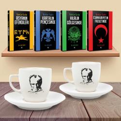 Türkün Tarihi Hediye Seti - Portre Fincan