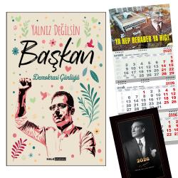 Yalnız Değilsin Başkan ve Gemici Duvar Takvimi-YHBYH - İstikbal 2026 Ajanda