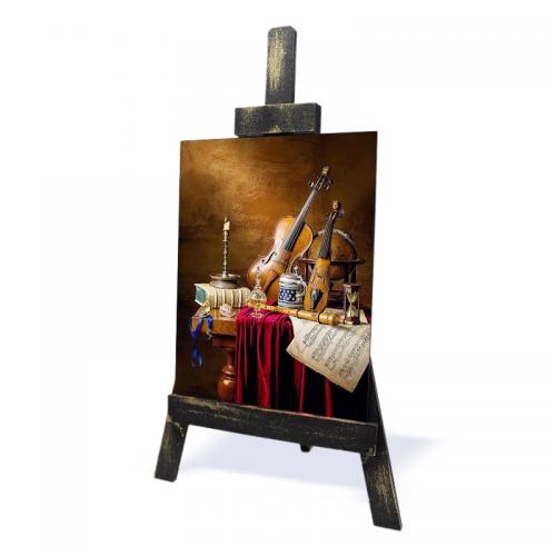 Ahşap Şövalyeli Resim ,Küçük Boy Model 5