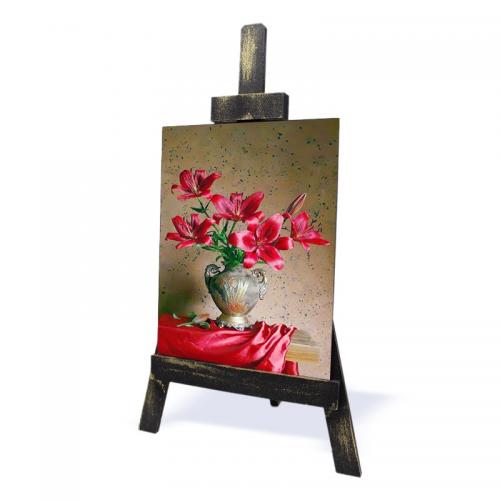 Ahşap Şövalyeli Resim Büyük Boy, Model 4