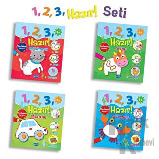 1 - 2 - 3 Hazır Seti - 4 Kitap Takım