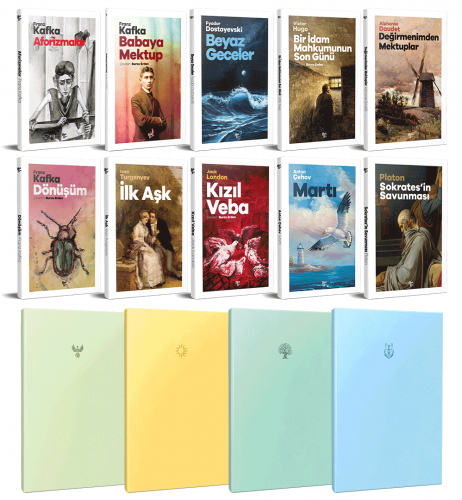 10 Dünya Klasiği 4 Defter Set 1