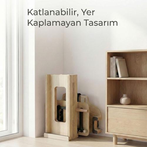 Yeni Nesil Katlanabilir Profesyonel Pilates Reformer Aleti – Az Yer Ka