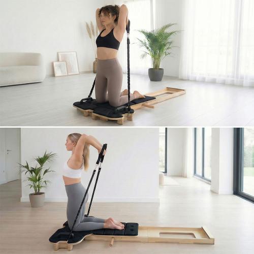 Yeni Nesil Katlanabilir Profesyonel Pilates Reformer Aleti – Az Yer Ka