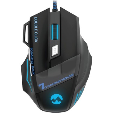 Everest SM-770 CHOPPER Usb Siyah Oyun Gaming Oyuncu Mouse - Halkkitabe