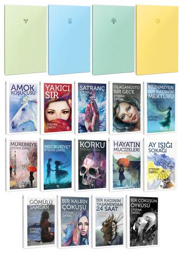 14 Stefan Zweig ve 4 Çizgisiz Defter -Set-1