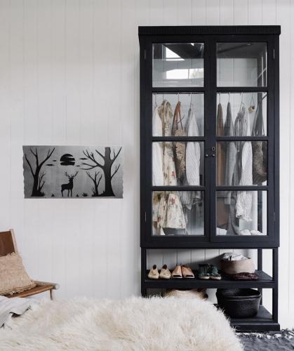 Gümüş Rengi Geyikli Tablo - Halkkitabevi