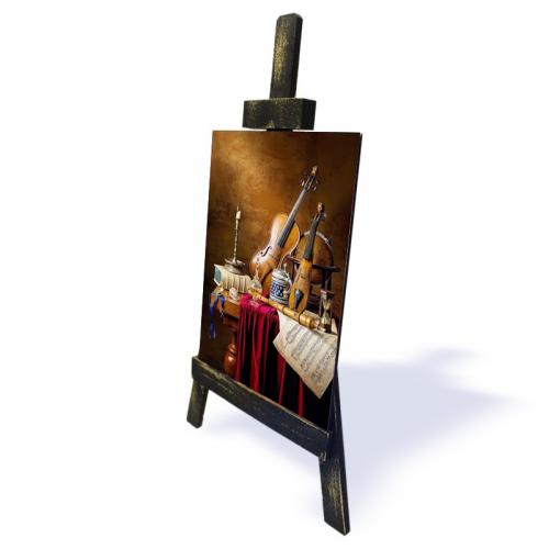 Ahşap Şövalyeli Resim Büyük Boy, Model 5 - Halkkitabevi