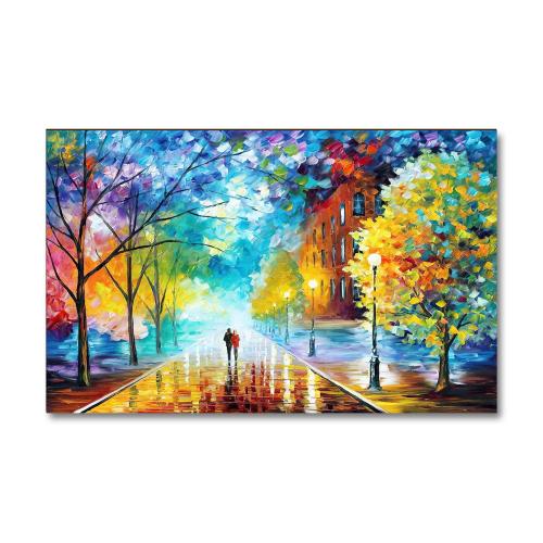 Vera Bir Sonbahar Baskılı Ahşap Tablo - Halkkitabevi