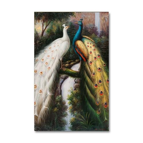 Vera Tavuskuşu Baskılı Ahşap Tablo - Halkkitabevi