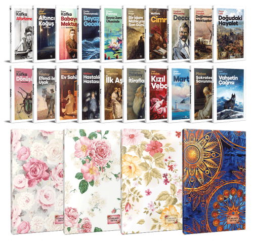 20 Klasik ve 4'lü 64 Sayfa Planlama Defteri Set 1 - Halkkitabevi