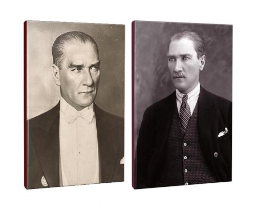 2li Atatürk- Çizgili Okul Defteri Seti 64 Sayfa 13,5x19,5cm -4  - Halk