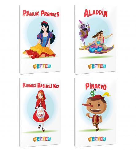 4'lü 64 Sayfa 13,5x19,5 Okul Defteri Seti 16 - Halkkitabevi