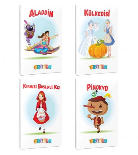 4'lü 64 Sayfa 13,5x19,5 Okul Defteri Seti 17 - Halkkitabevi