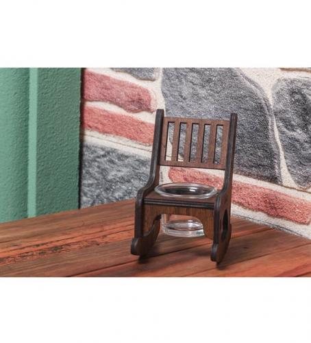 Lora Sallanan Sandalye T-Lıght Cam Mumluk - Halkkitabevi