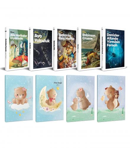 5 Dünya Çocuk Klasiği ve 4 Çizgili Defter