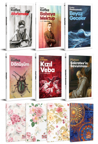 6 Klasik ve 4'lü 64 Sayfa Planlama Defteri Set 1 - Halkkitabevi