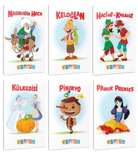 6'lı 64 Sayfa 13,5x19,5 Okul Defteri Seti 10 - Halkkitabevi