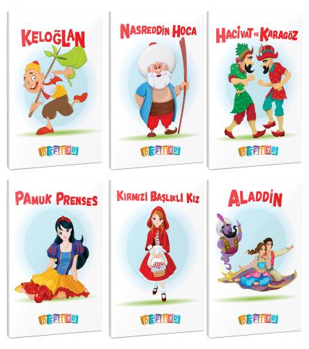 6'lı 64 Sayfa 13,5x19,5 Okul Defteri Seti 3 - Halkkitabevi