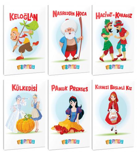 6'lı 64 Sayfa 13,5x19,5 Okul Defteri Seti 5 - Halkkitabevi