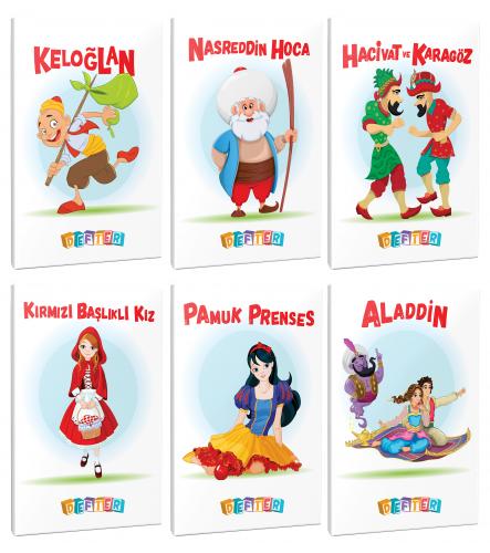 6'lı 64 Sayfa 13,5x19,5 Okul Defteri Seti 6 - Halkkitabevi