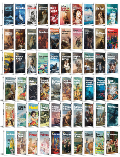 En Çok Okunan Dünya Klasikleri Seti - 60 Kitap