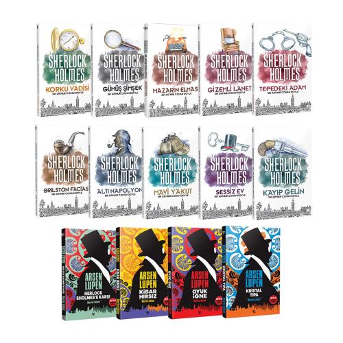 Polisiye Roman Seti 14 Kitap