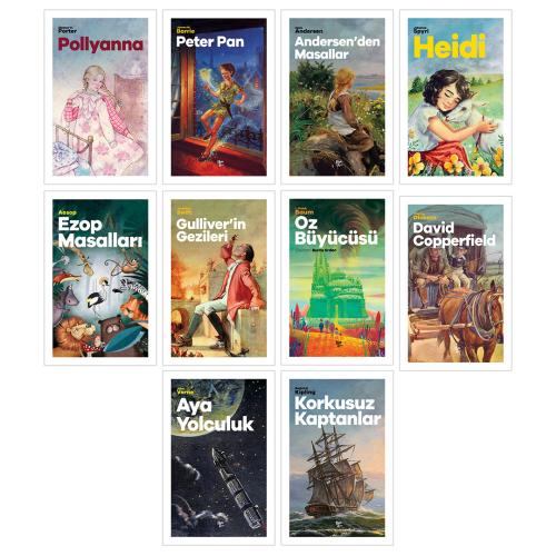 Akıllı Çocuklara Klasikler 10 Kitap Bir Arada