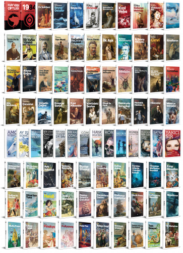 Büyük Dünya Klasikleri Seti - 88 Kitap - Halkkitabevi