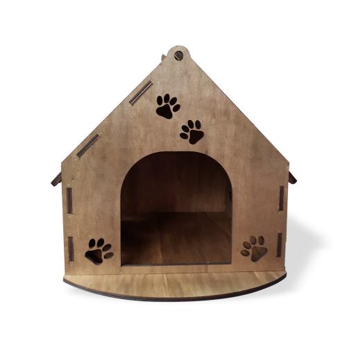 Ahşap Kedi Evi - Halkkitabevi