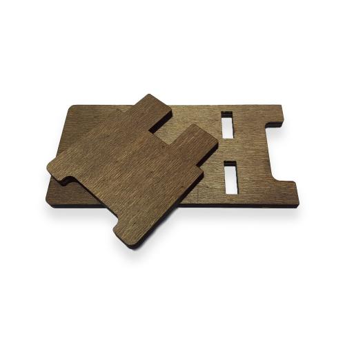 Ahşap Telefon Standı - 2 Parça Demonte - Halkkitabevi