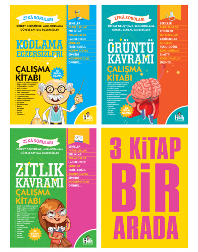 Akıllı Çocuklarla Beyin Jimnastiği - Halkkitabevi