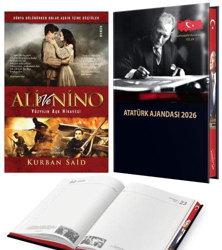 Ali ve Nino - Kurban Said ve 2026 Atatürk Ciltli Ajanda