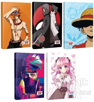 Anime Planlama Defteri Seti 5'li