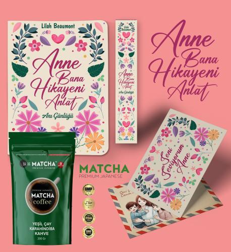 Anne Bana Hikayeni Anlat Ayraç Kartpostal - Matcha Kahve