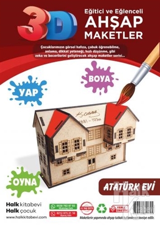 Atatürk Evi Ahşap Maket