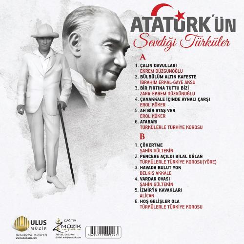 Atatürk'ün Sevdiği Türküler (Plak) - Halkkitabevi