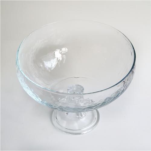 Ayaklı Büyük Kesik Cam Kase - Halkkitabevi