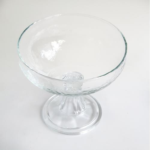 Ayaklı Küçük Kesik Cam Kase - Halkkitabevi