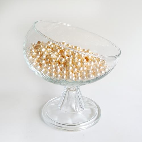 Ayaklı Küçük Kesik Cam Kase - Halkkitabevi