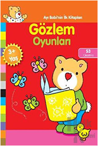 Ayı Bobinin İlk Kitapları - Gözlem Oyunları - Halkkitabevi
