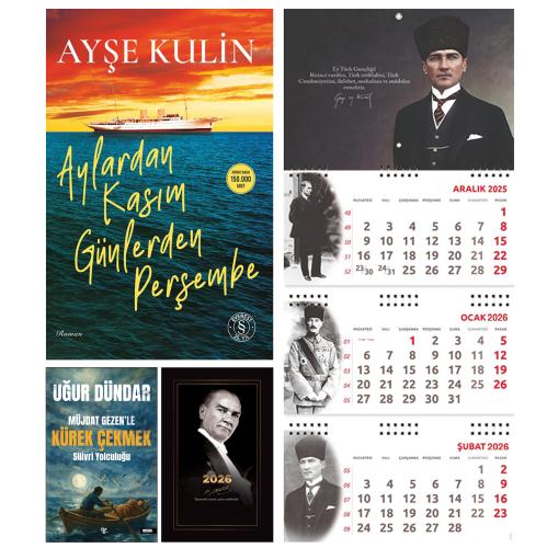 Aylardan Kasım Günlerden Perşembe ve Müjdat Gezenle Kürek Çekmek - Gazi Paşa Ajanda - Gazi Duvar Takvimi