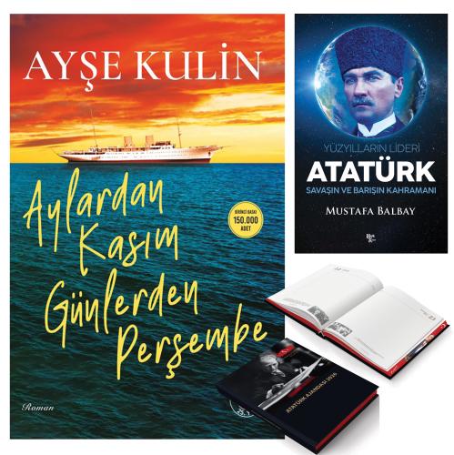 Aylardan Kasım Günlerden Perşembe ve Yüzyılların Lideri Atatürk - Ciltli 2026 Ajanda