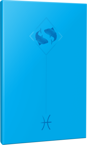 Balık - Astroloji Temalı 64 Sayfa Çizgisiz Defter