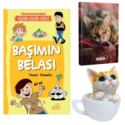 Başımın Belası - Şaşkın Kedi Planlama Defteri ve Fincanda Kedi Kumbara