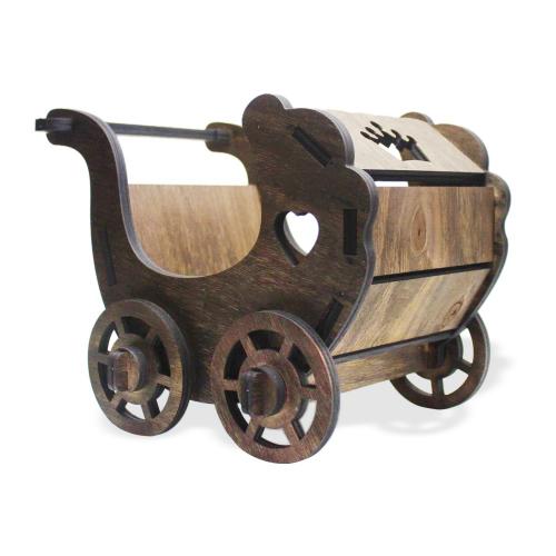 Bebek Arabası Ahşap Çiçeklik - Halkkitabevi
