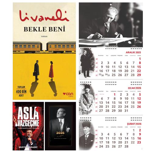 Bekle Beni ve Asla Vazgeçme - İstikbal Ajanda - İmza Duvar Takvimi