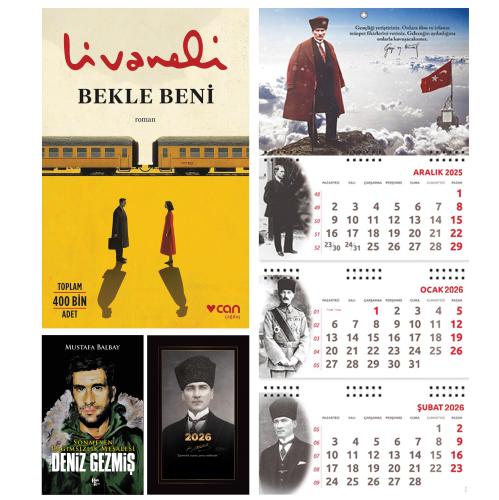 Bekle Beni ve Bitmeyen Deniz Gezmiş - Kalpaklı Ajanda - Sakarya Duvar Takvimi