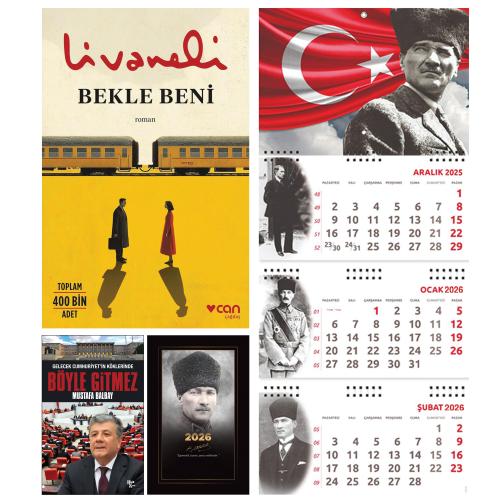 Bekle Beni ve Böyle Gitmez - Komutan Ajanda - Ayyıldız Duvar Takvimi
